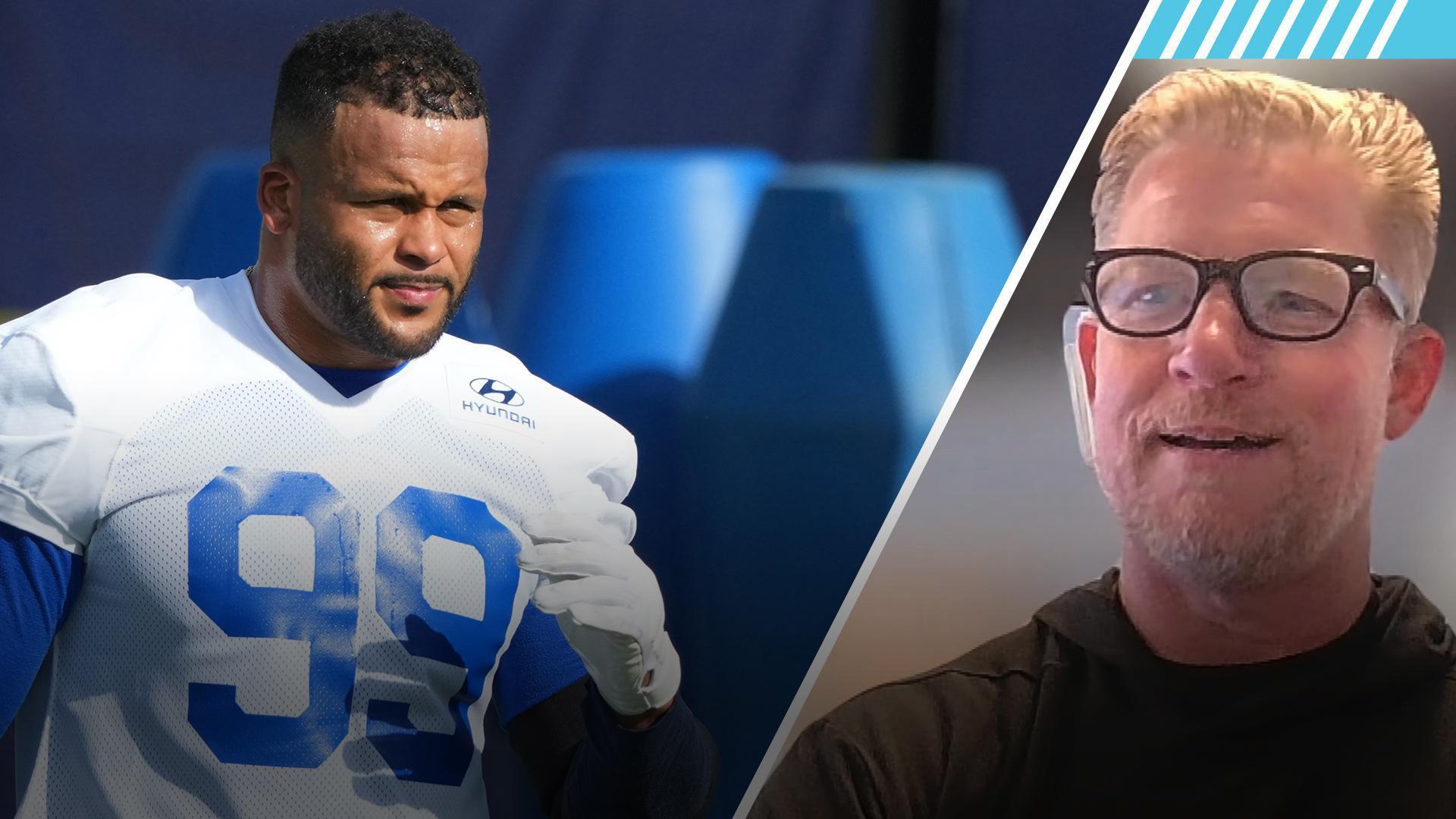 Rams GM joins McAfee, dishes on Aaron Donald's return