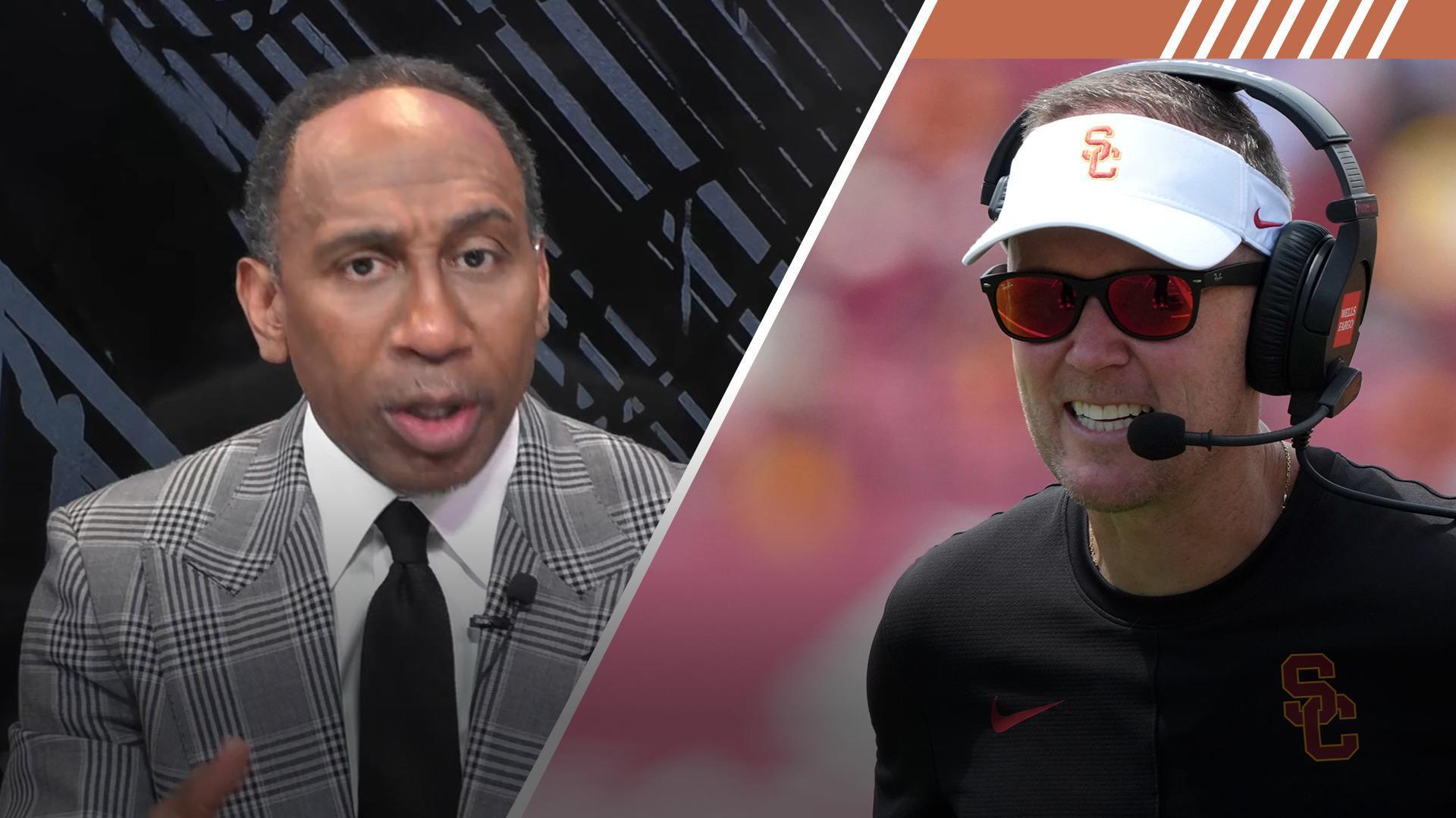 Stephen A.: Lincoln Riley, USC have to produce, or else