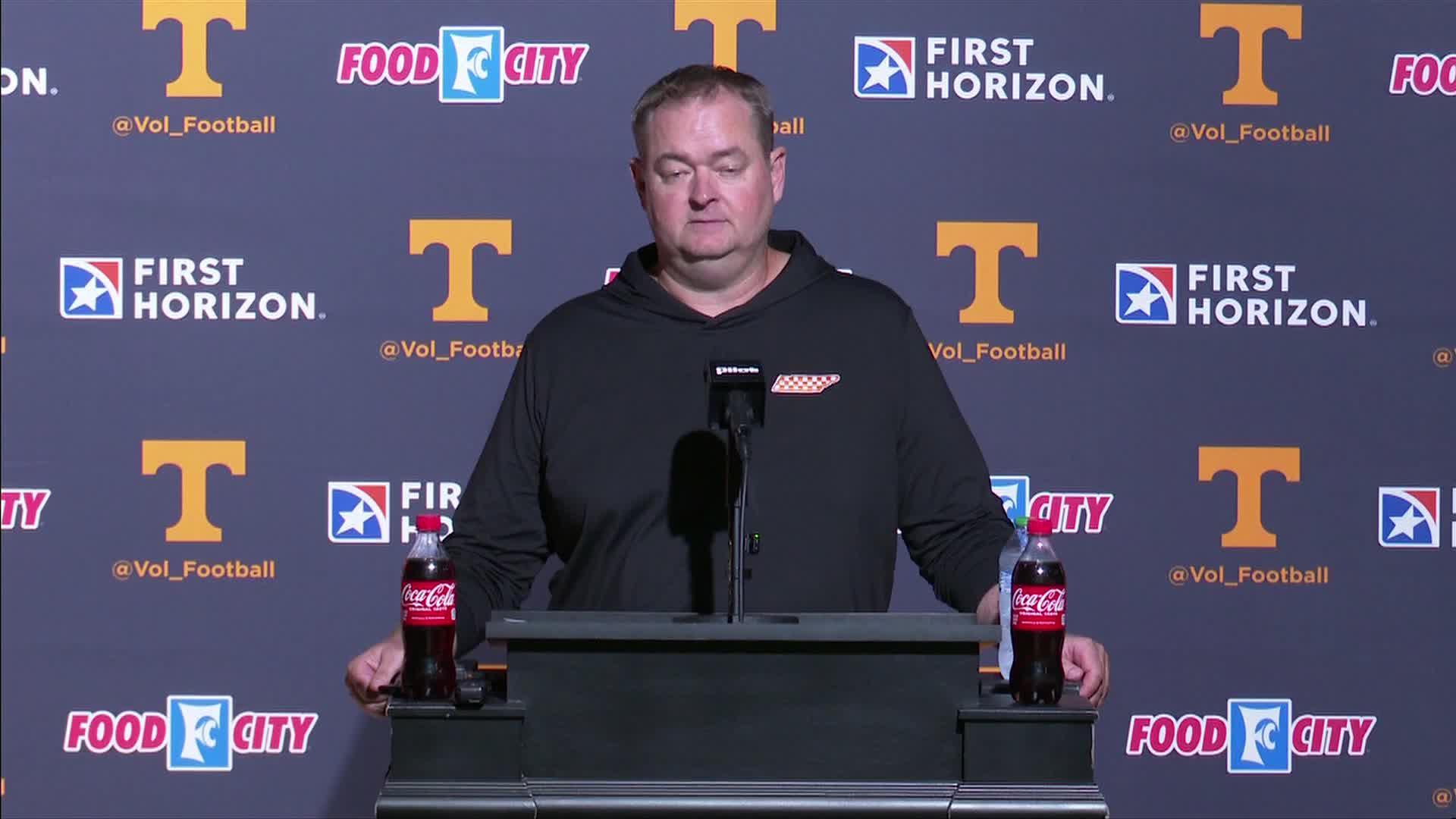 Josh Heupel: Tennessee will honor Dolly Parton with helmet decal