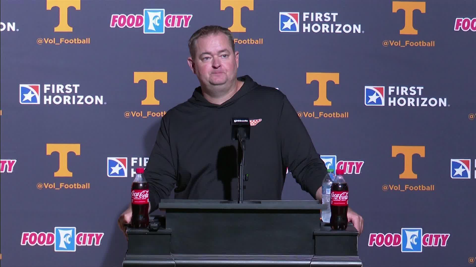 Josh Heupel: Tennessee will honor Dolly Parton with helmet decal