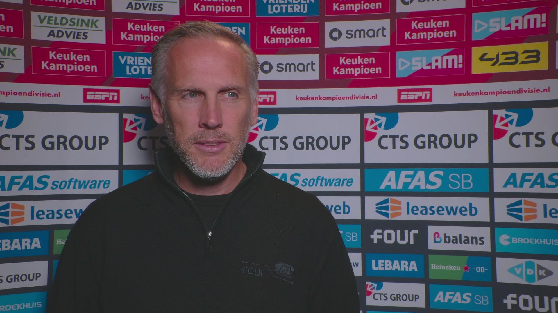 Peereboom houdt positief gevoel over: "Het is belangrijk dat wij nu punten pakken"