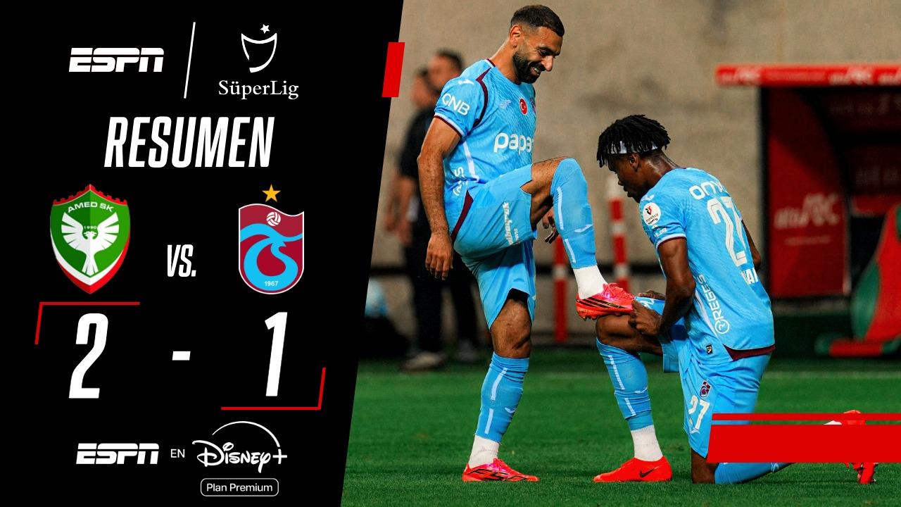 El golazo de Salah no le alcanzó al Trabzonspor