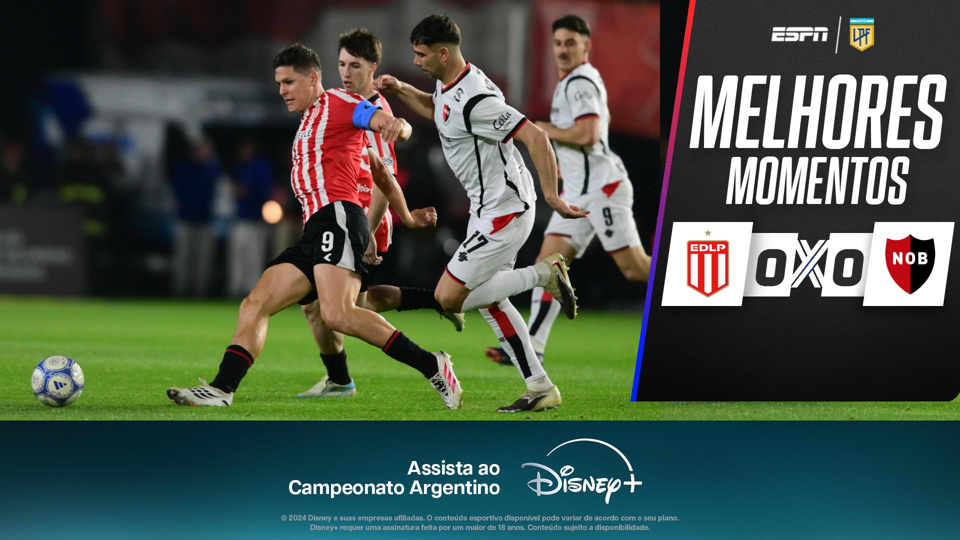 Estudiantes 0 x 0 Newell's no Campeonato Argentino: VEJA os melhores momentos