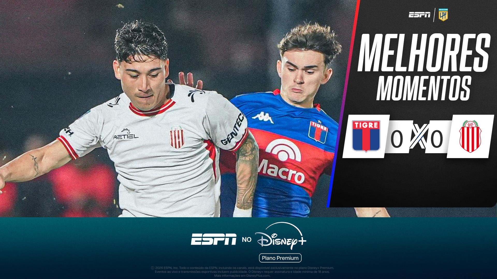Tigre 0 x 0 Barracas no Campeonato Argentino: VEJA os melhores momentos