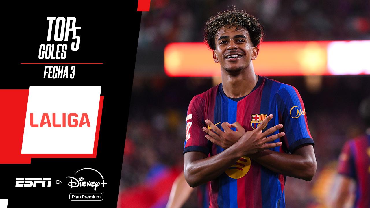 Lamine Yamal, protagonista del Top de goles en La Liga