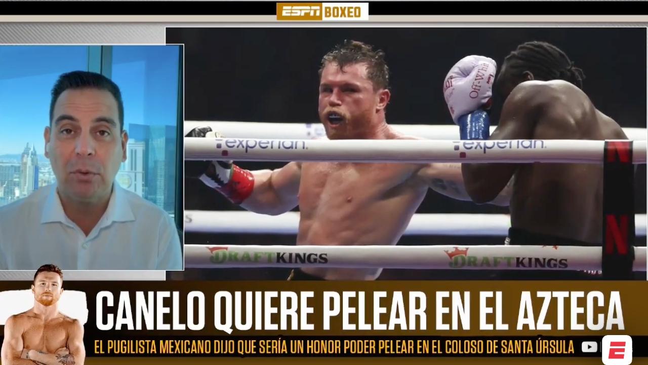 Canelo merece pelear en el Estadio Azteca
