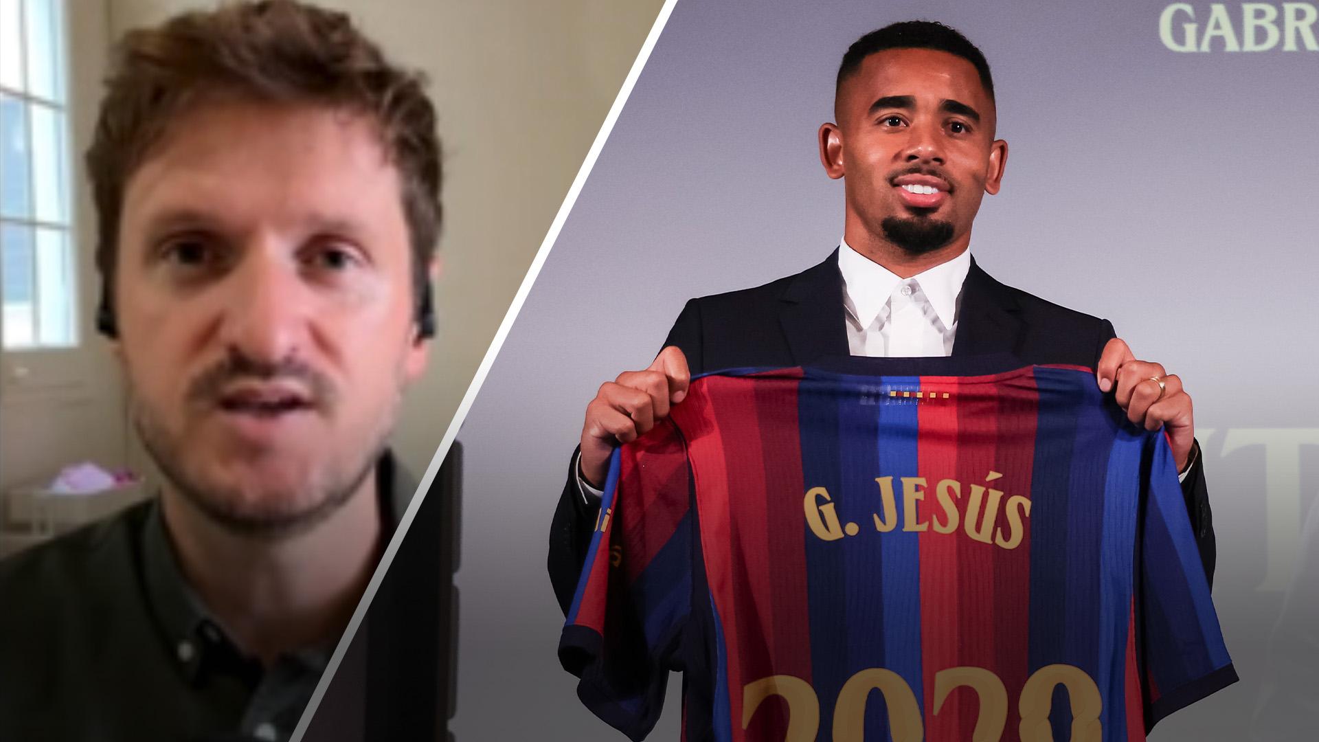 Marsden: Gabriel Jesus signing is essential for Barcelona