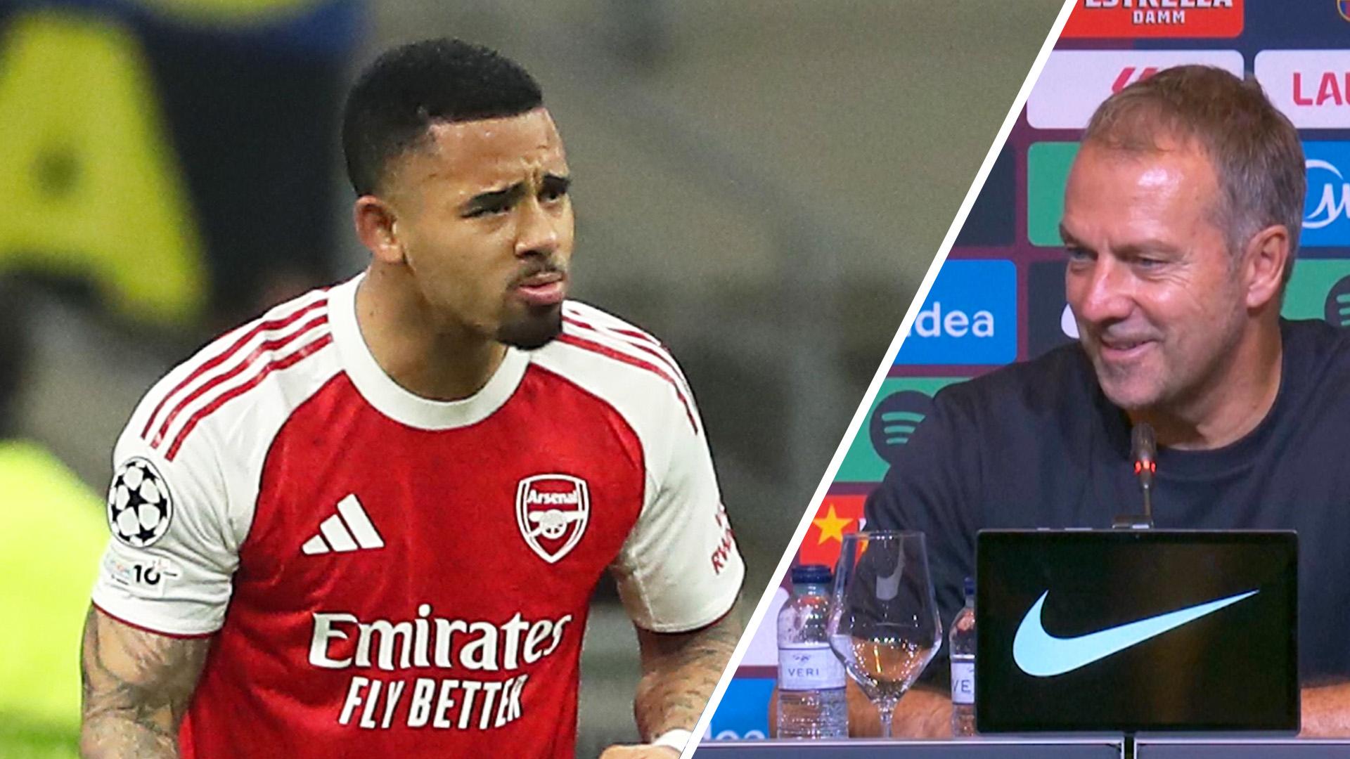 Flick: I really love Gabriel Jesus, I was surprised we got him