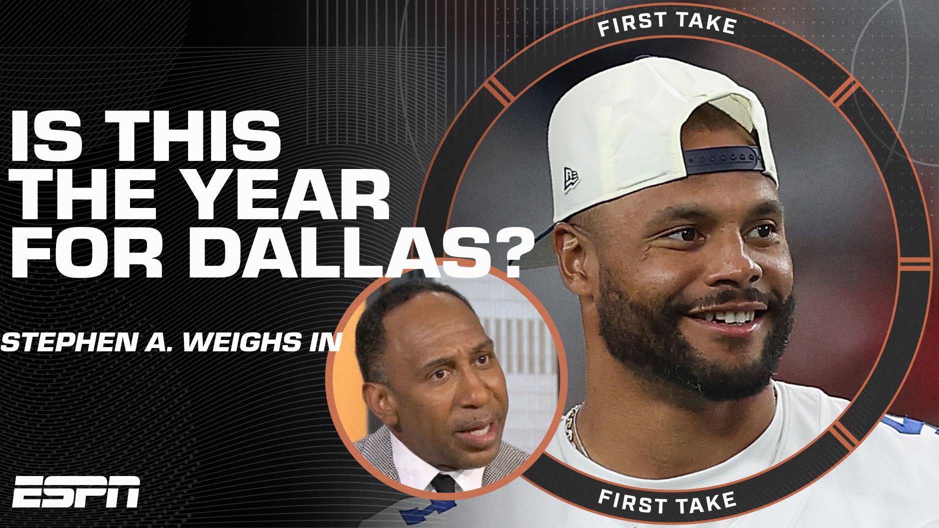 Stephen A. says the Cowboys should WIN THE NFC EAST