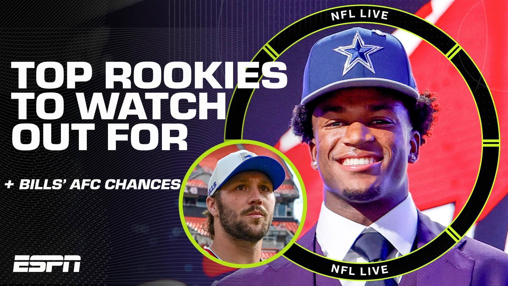 Field Yates' TOP 5 INSTANT IMPACT ROOKIES 🏈 + Expectations for the Bills and Packers 👀