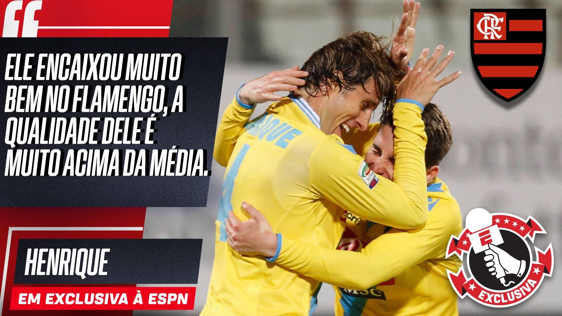 Brasileiro ex-Napoli relembra parceria com Jorginho e diz que jogador teve o 'casamento perfeito' com o Flamengo