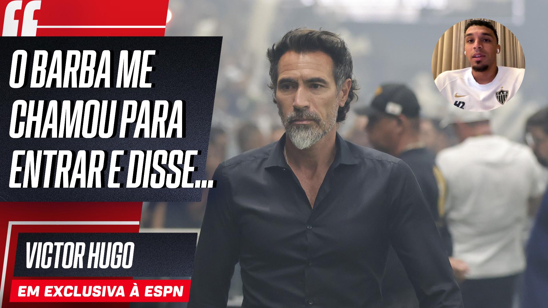 Victor Hugo abre bastidores e diz como Eduardo Domínguez mudou Atlético-MG para surpreender Cruzeiro: 'Muito rápido...'