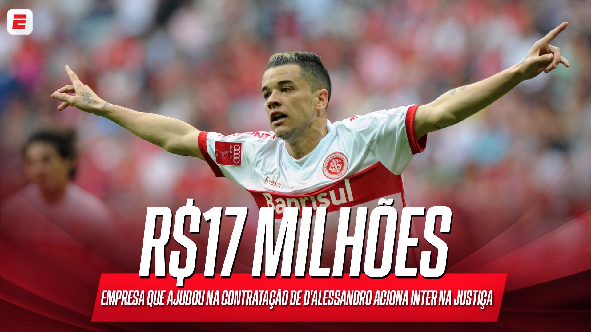 Internacional é acionado na justiça por empresa que ajudou a contratar D'alessandro em 2008; VEJA detalhes
