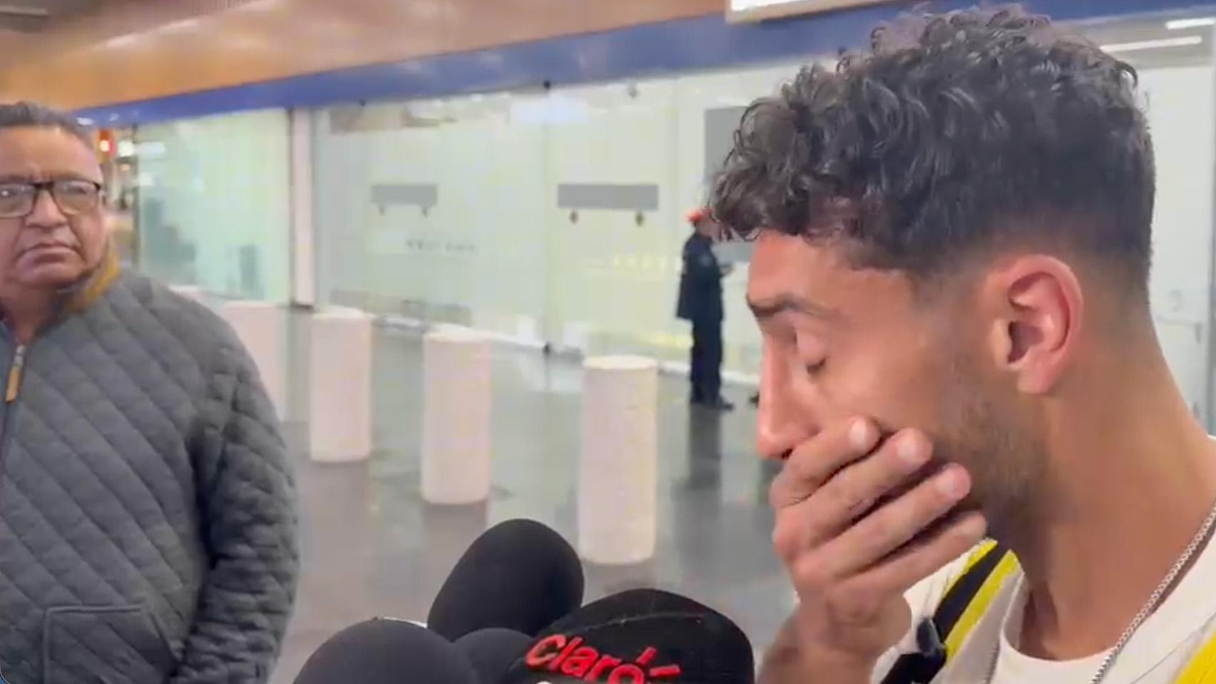 Cáceres entre lágrimas: "A donde vaya, siempre habrá un águila"