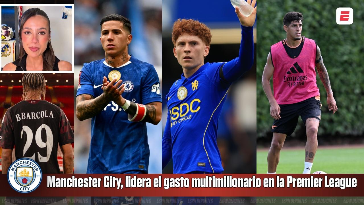 Manchester City, lidera el gasto multimillonario en la Premier League
