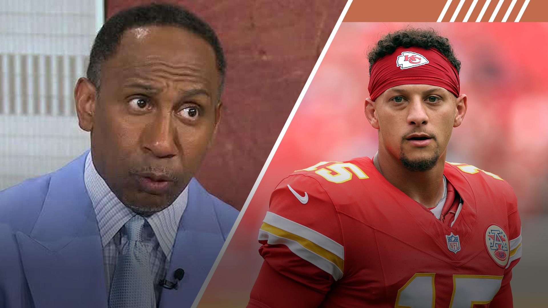 Stephen A. makes passionate defense of Patrick Mahomes
