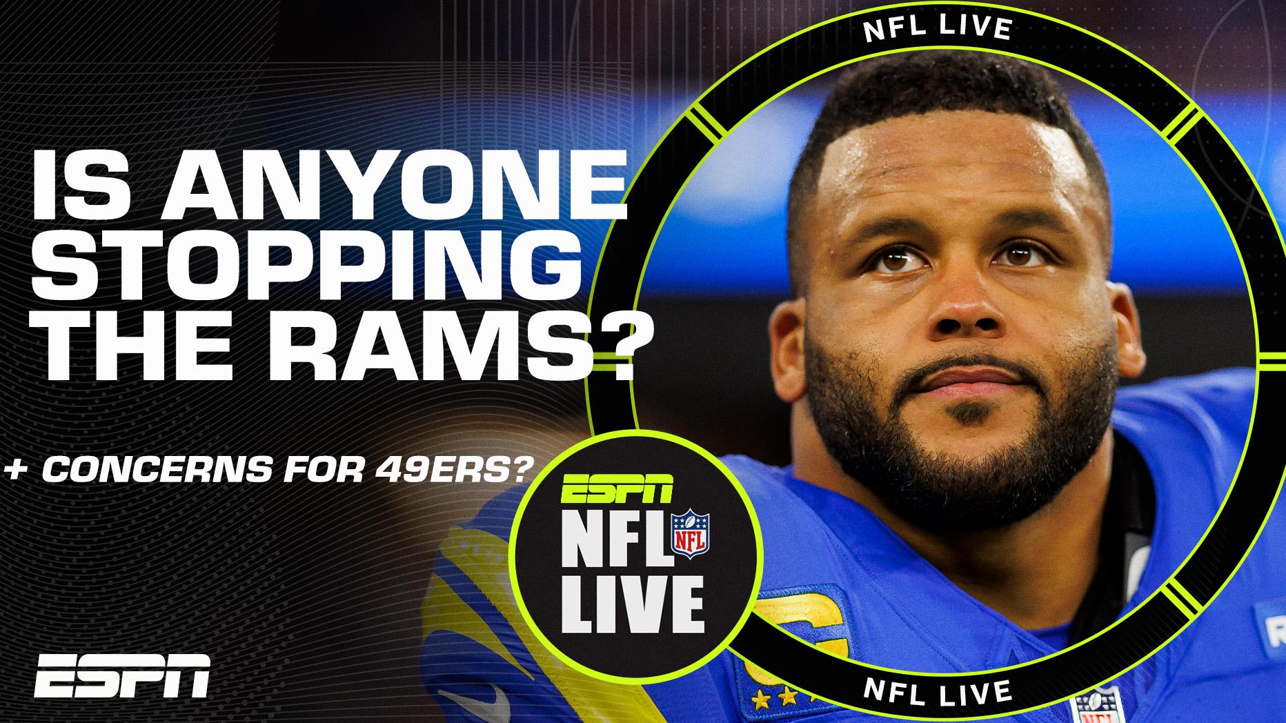 Which teams will be able to stop the Rams? 'The only thing that derails them is injury' | NFL Live