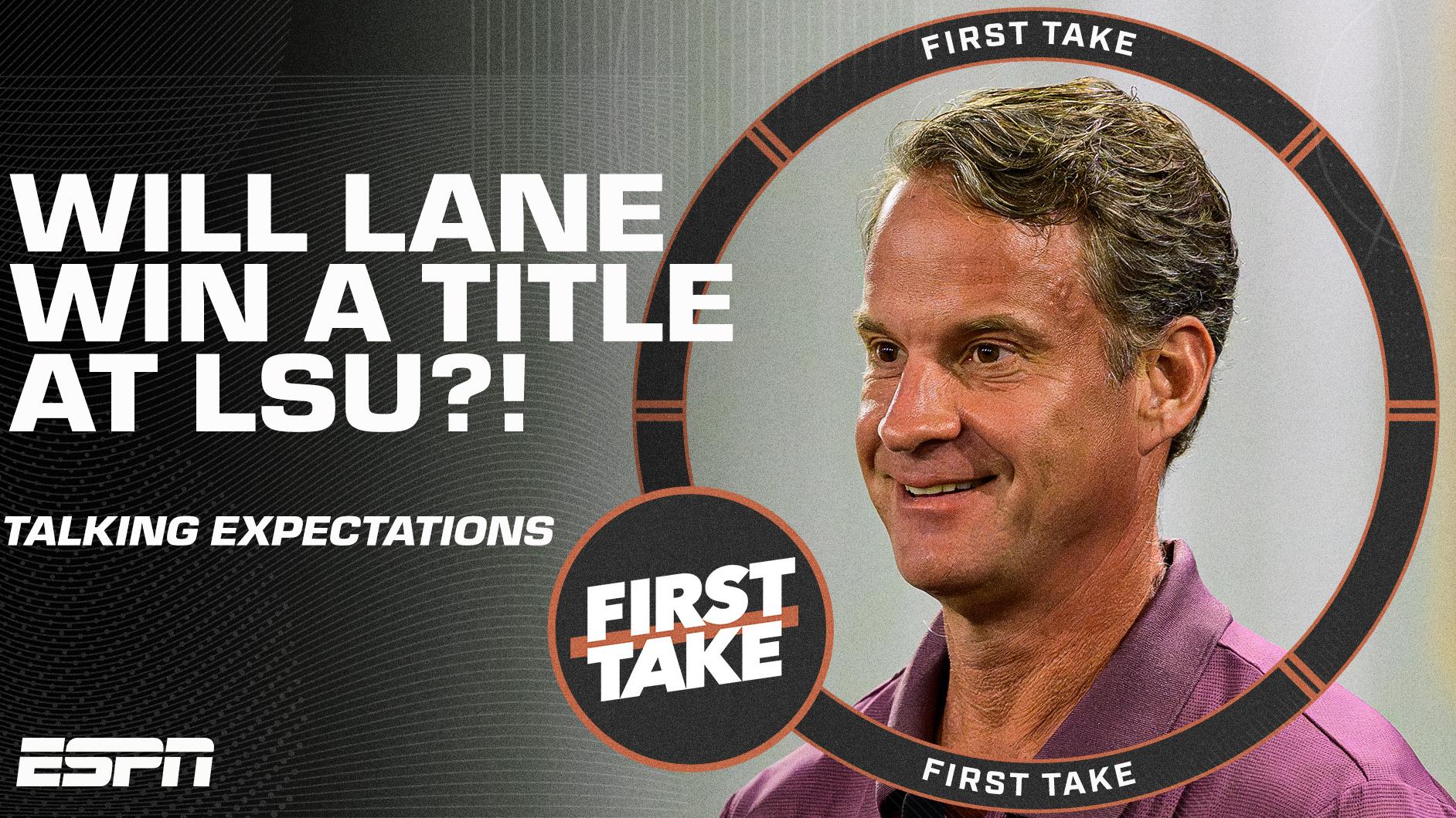 Lane Kiffin's CHAMPIONSHIP EXPECTATIONS at LSU & Notre Dame making a DEEP RUN?!