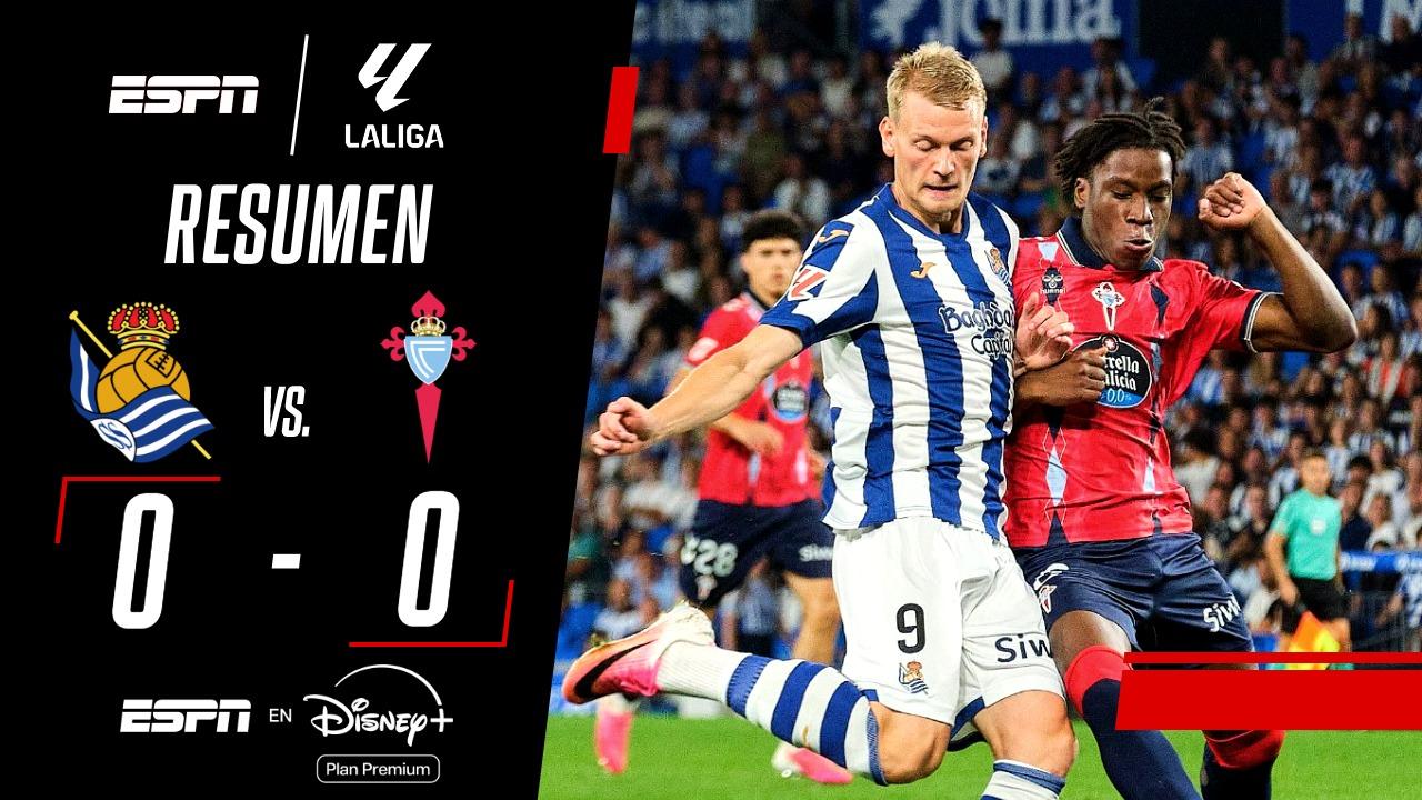 Real Sociedad y Celta de Vigo igualaron sin goles