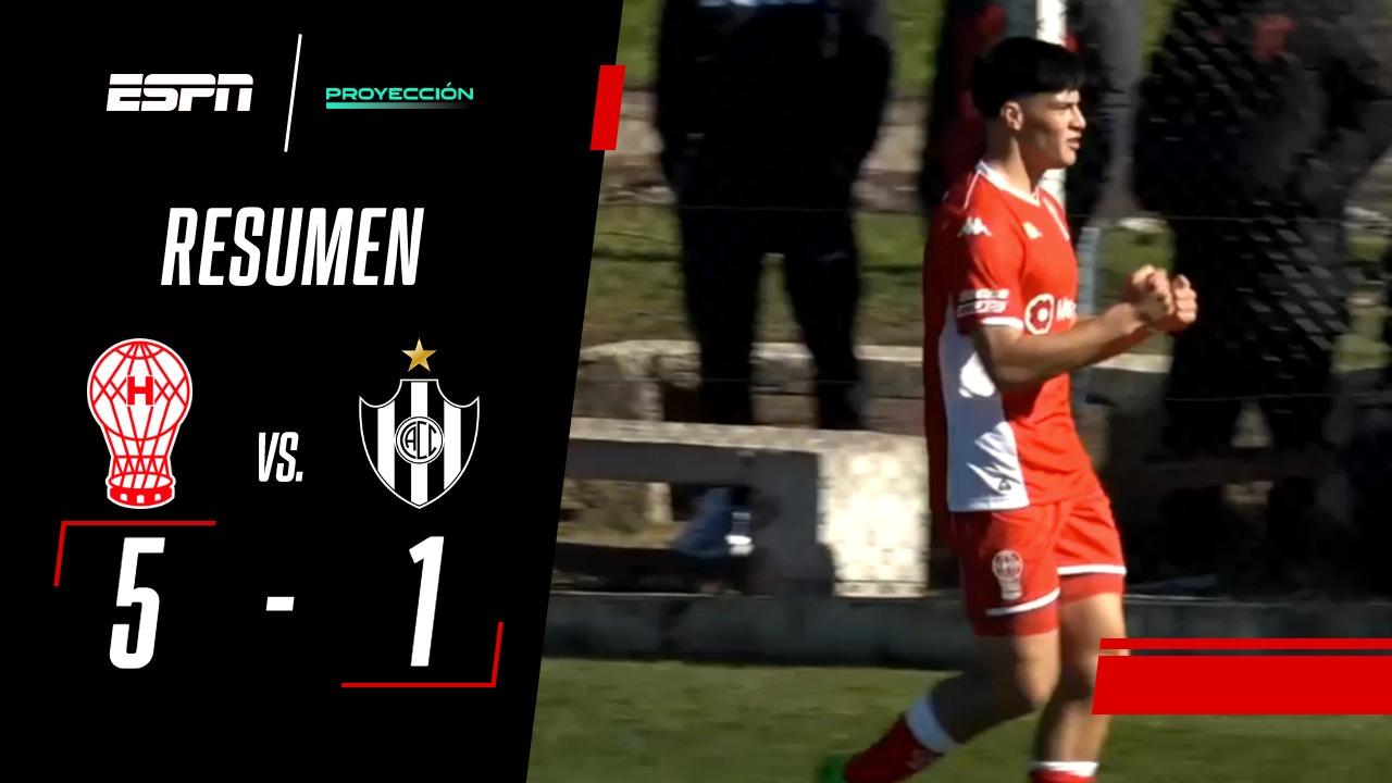 Triunfo aplanador: Huracán goleó 5 a 1 a Central Córdoba