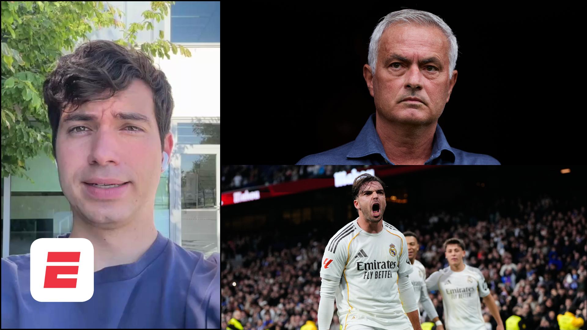 Dura crítica de José Mourinho a Raúl Asencio
