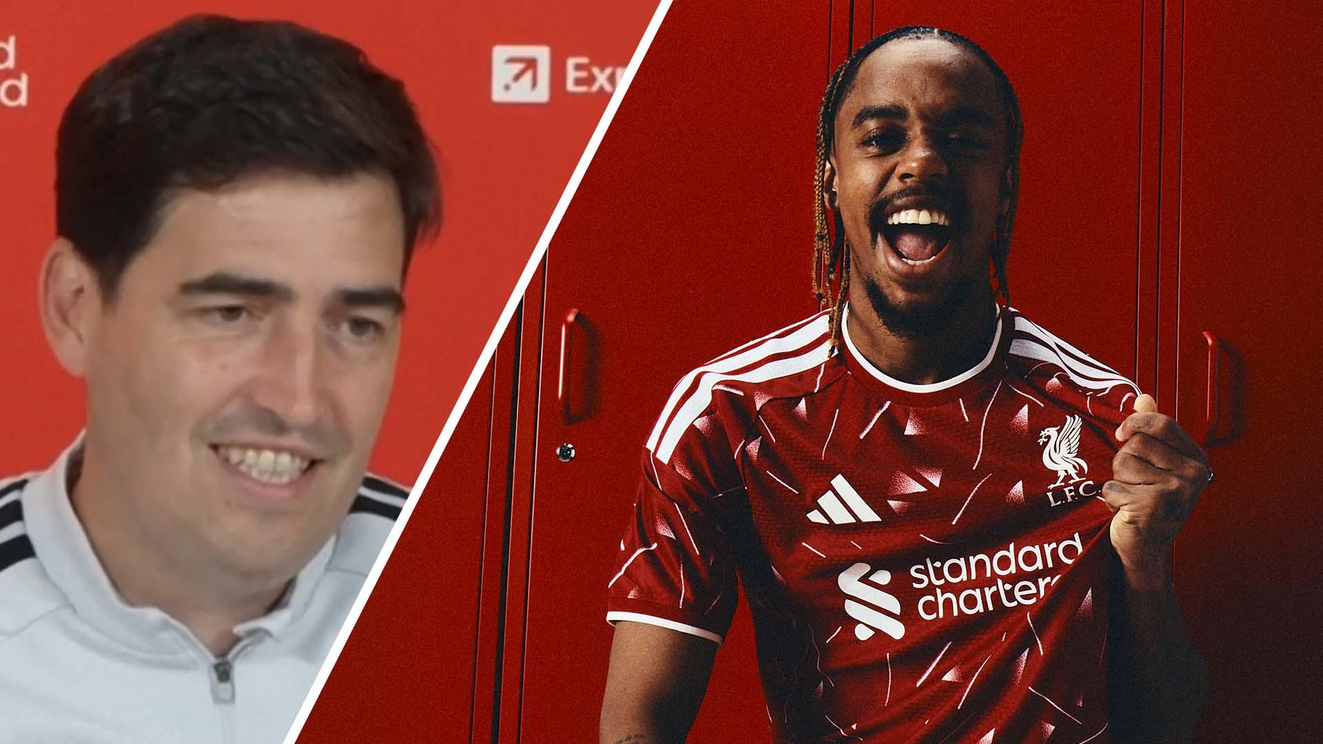Iraola 'very happy' with Barcola ahead of potential Liverpool debut