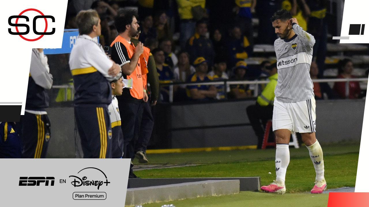 Paredes salió con una molestia y activó las alarmas: ¿Está lesionado?