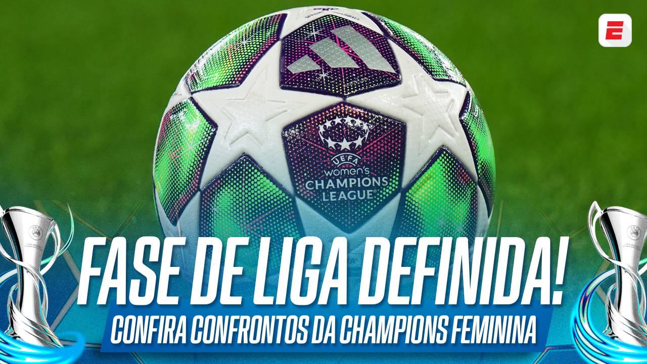 Champions League feminina tem fase de liga definida: veja confrontos