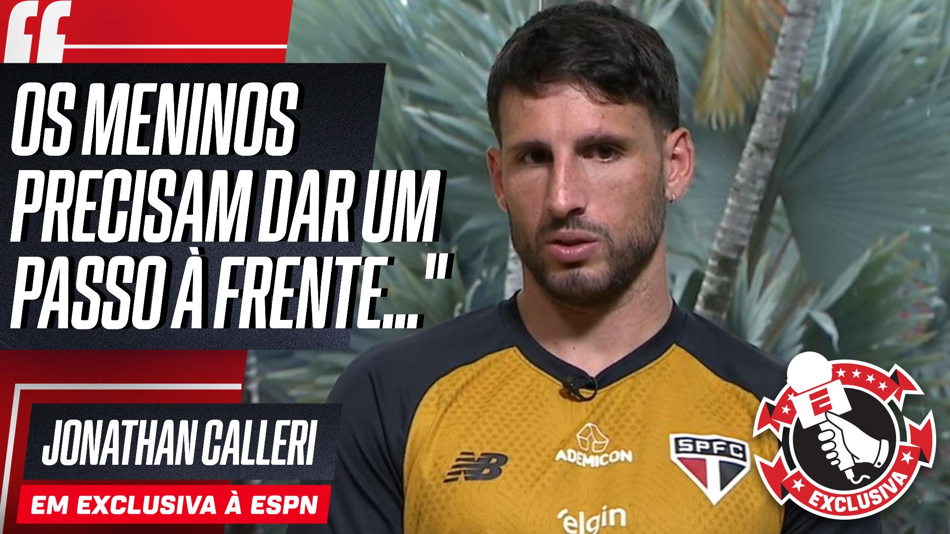 À ESPN, Calleri cobra meninos de Cotia: 'Precisam dar um passo à frente para jogar e serem vendidos'