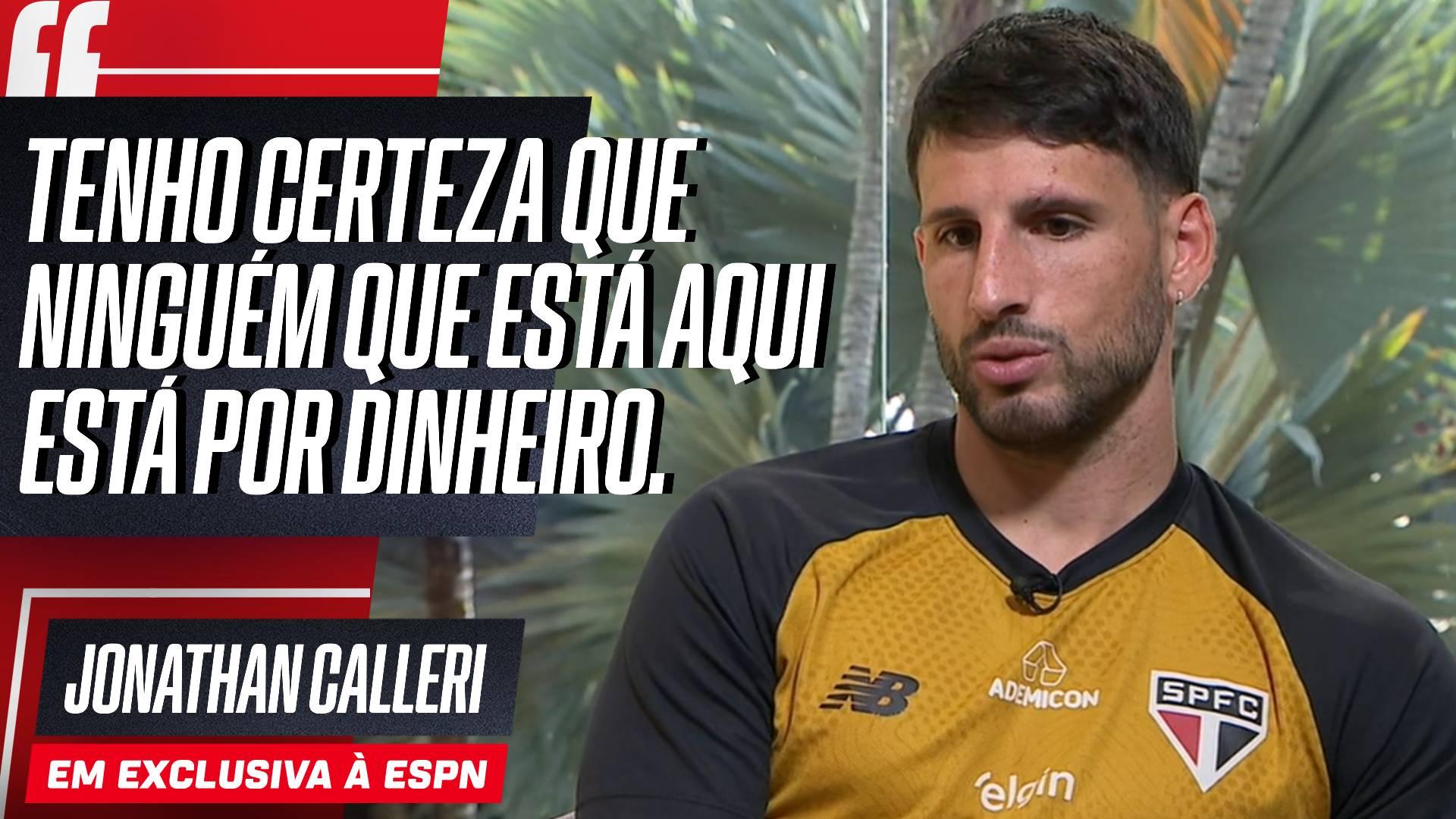 Calleri diz que o São Paulo é a sua casa e comenta renovação: 'Amo entrar no Morumbi e ouvir a torcida gritando meu nome'