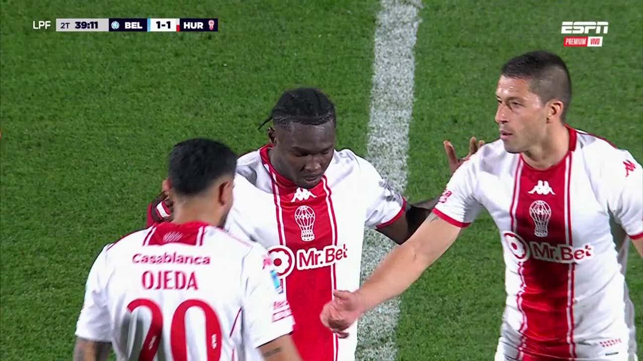 ¡Con un cabezazo goleador, Caicedo firmó el empate en Alberdi!