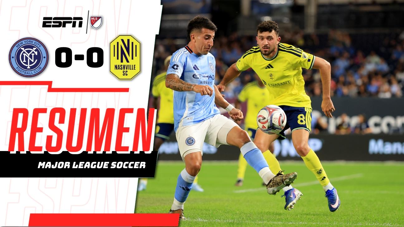 NYCFC y Nashville se quedan en blanco en el Yankee Stadium