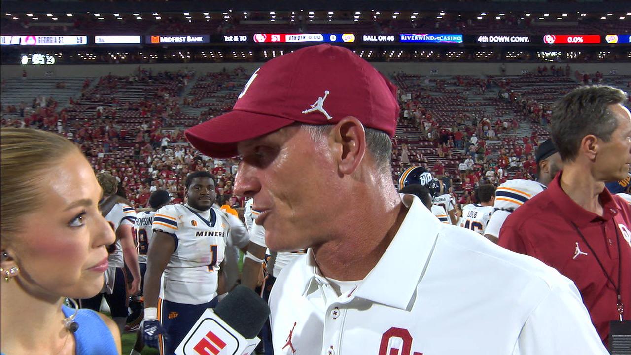Brent Venables credits Sooners' toughness in win vs. UTEP