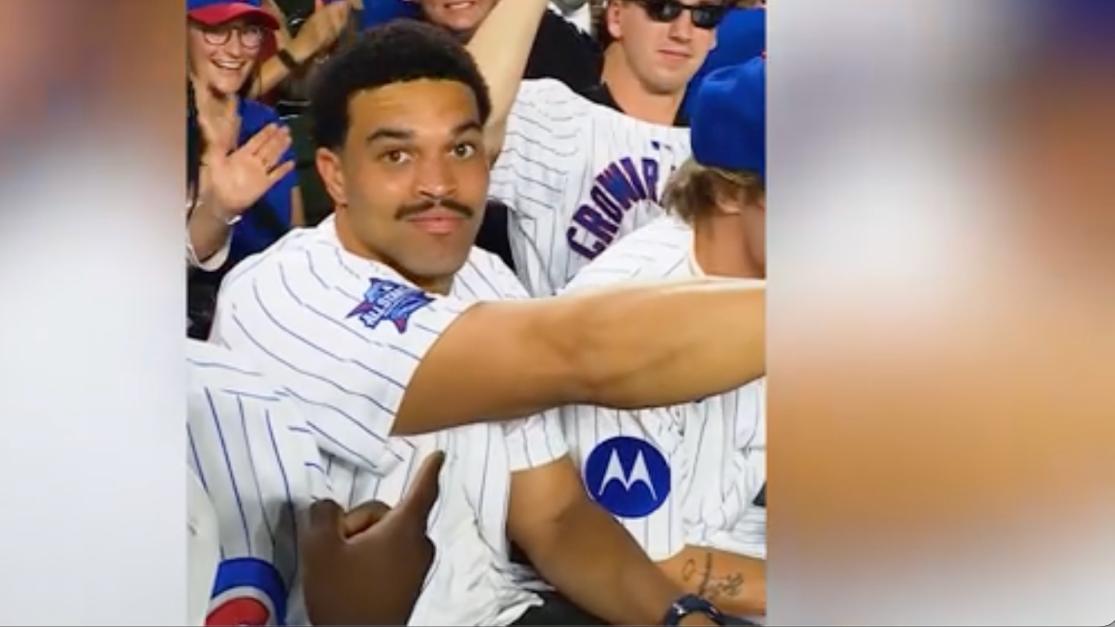 Caleb Williams, Caleb Wilson and Matas Buzelis start 'PCA!' chant at Cubs game