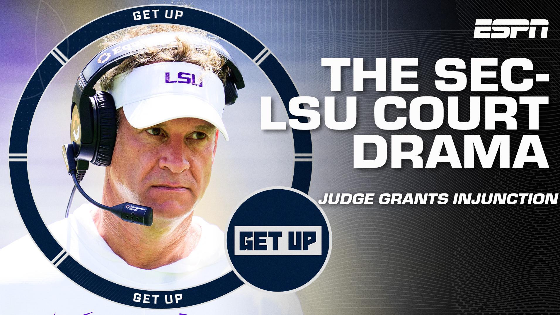 COURTROOM DRAMA! Judge grants injunction to pro players seeking LSU return