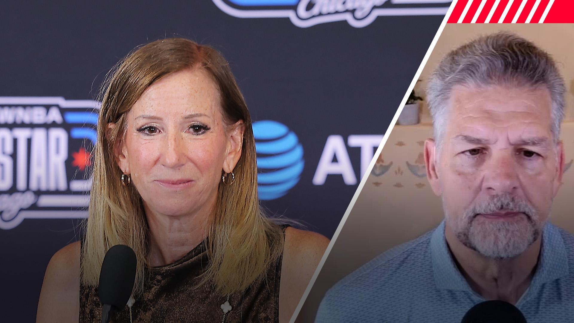 'The Golics' react to Cathy Engelbert's retirement announcement
