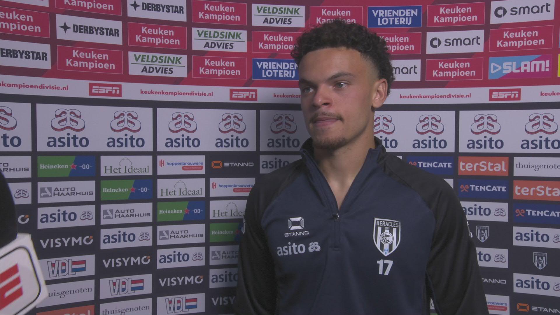 Van Gilst omschrijft goal: "Bruns zag mij al lang, wel een goede goal"