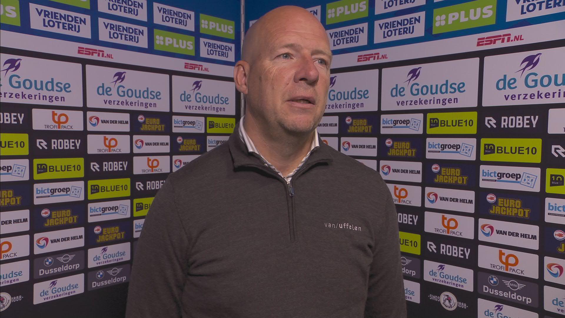 Van der Vegt ziet doorzettingsvermogen: "Wij bleven erin geloven, dat levert een goal op"