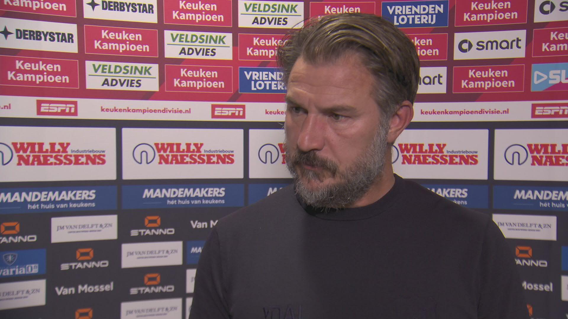 Hoefkens na tegenvallend resultaat: "Wij moeten opstaan en passie en gedrevenheid laten zien"
