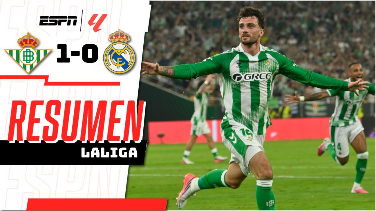 ¡Parrott se consagra y le da la victoria al Betis por 1-0 ante el Real Madrid!
