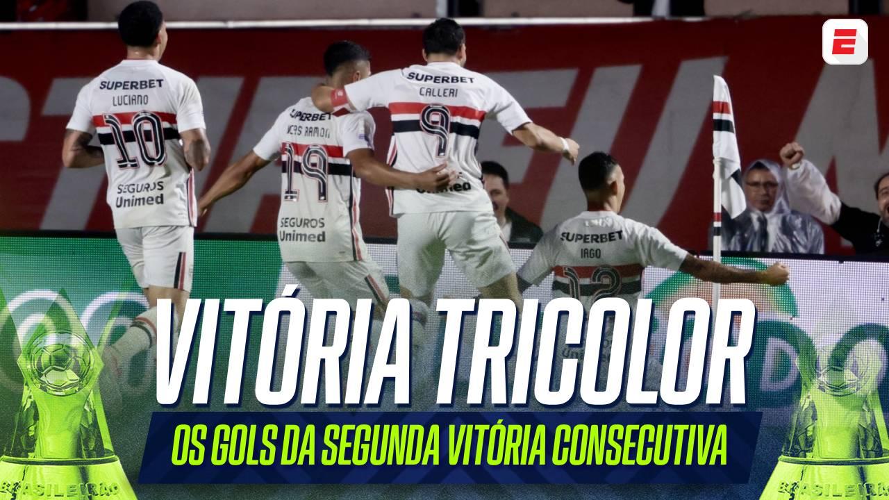 Luciano oportunista e jogada 'fatal' entre os dois laterais: os gols da vitória do São Paulo no Morumbis