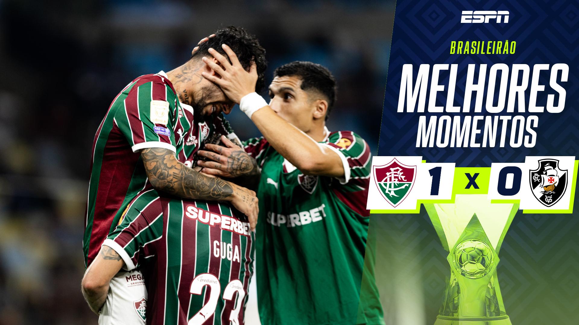 Fluminense vence Vasco com gol de Lucho Acosta e mantém rival no Z-4 do Brasileirão; VEJA como foi