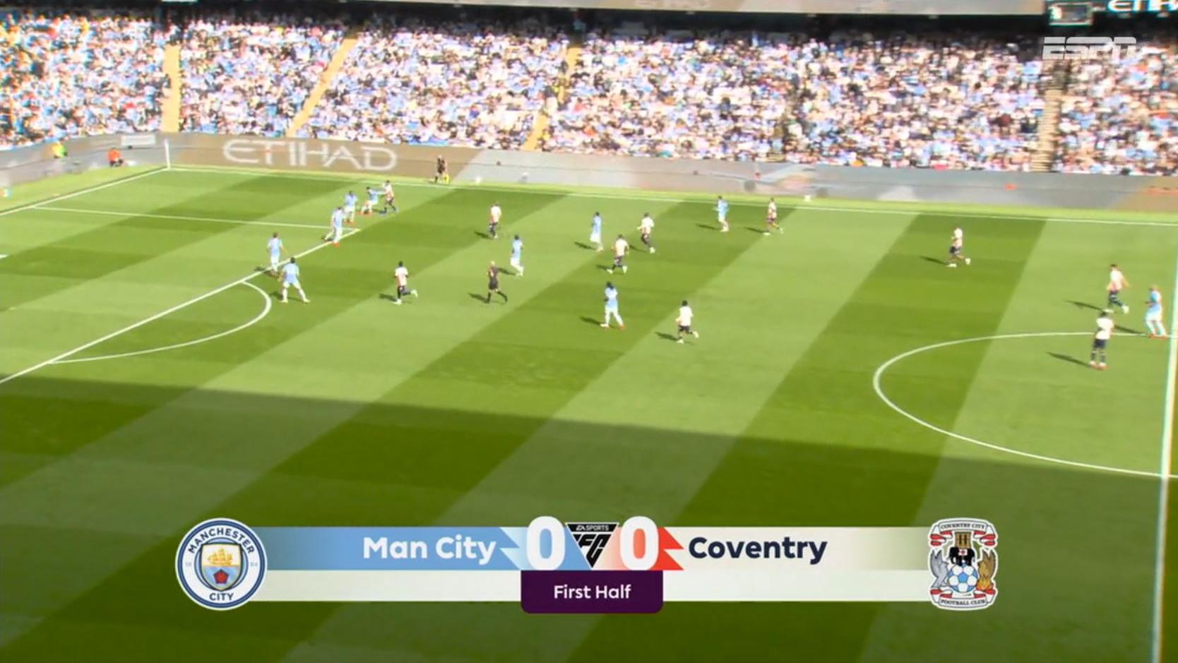 Com Enzo Fernández titular, Manchester City recebe Coventry pela Premier League