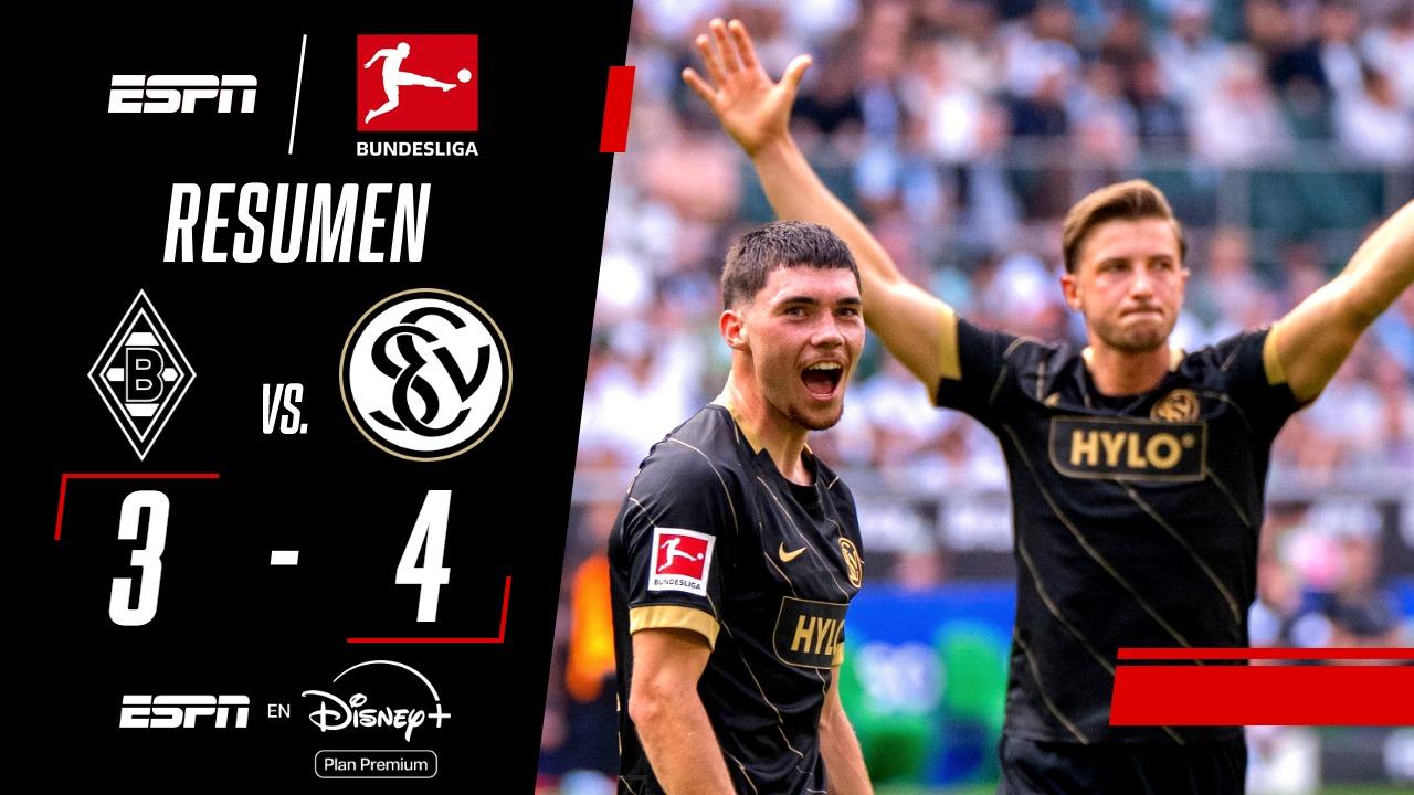 ¡Elversberg consiguió la épica y venció 4-3 al Borussia Monchengladbach por la Bundesliga!