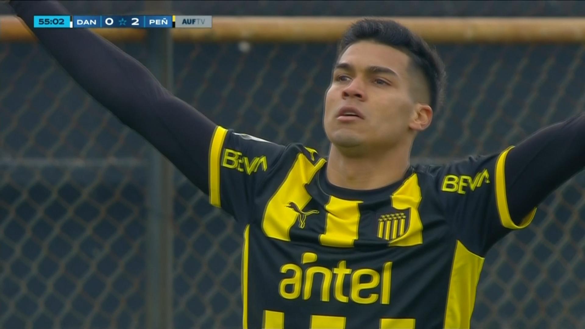 Gran contraataque de Peñarol que terminó en un golazo de Arezo