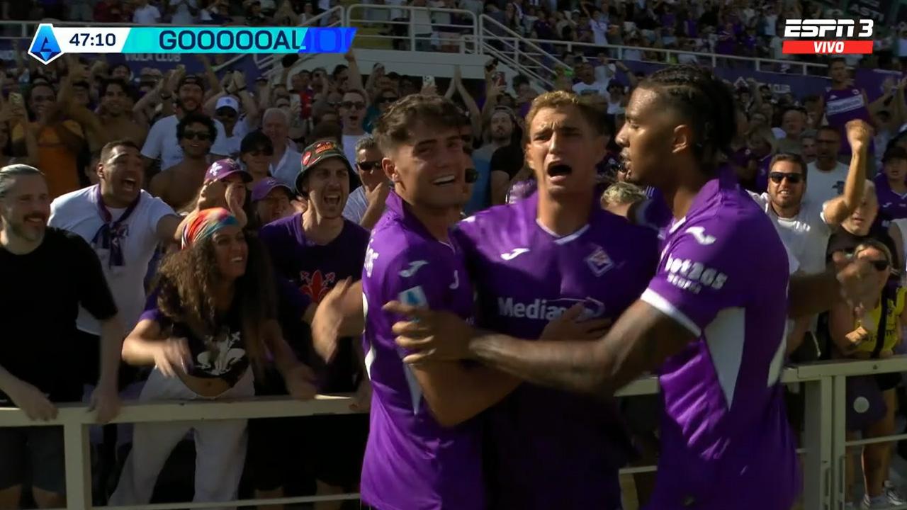 Mateo Pellegrino y un formidable remate para el 1-0 ante el Torino