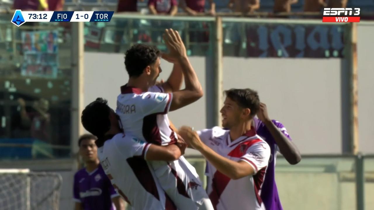 ¡Golazo y ley del ex! Mandragora anotó el 1-1 ante la Fiorentina
