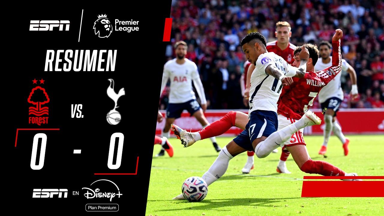 Nottingham Forest y Tottenham Hotspur igualaron sin goles