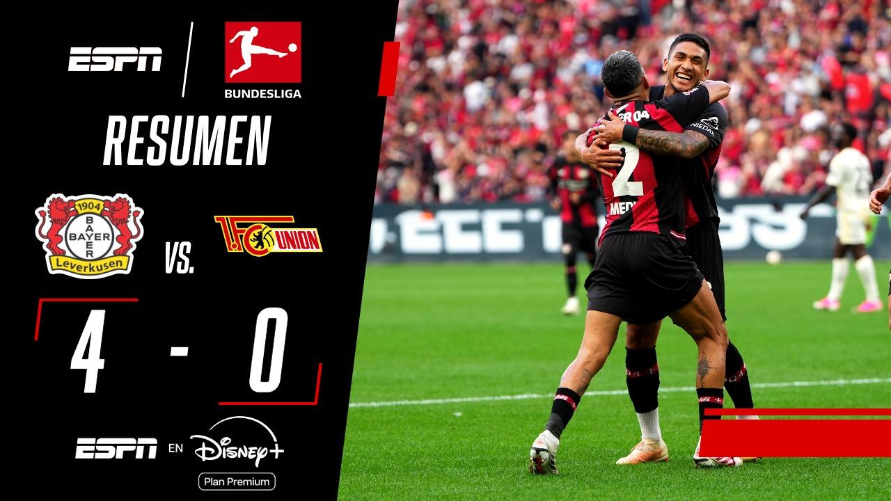 ¡Goles de Equi Fernández y Facundo Medina en la goleada del Bayer Leverkusen!