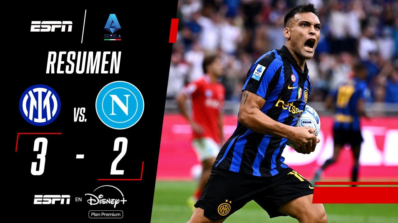 ¡Doblete del Toro Martínez para la agónica victoria de Inter!